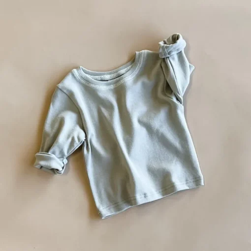 Reese Solid Tee | Grey
