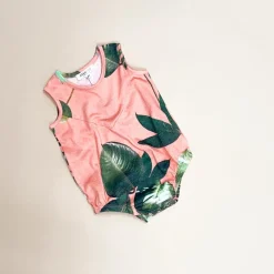 Remy-Palm Funsuit | Coral