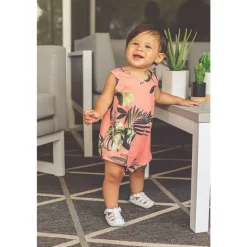 Remy-Palm Funsuit | Coral