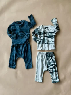 River-Camo Baby Set | Putty