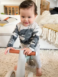 River-Camo Baby Set | Putty