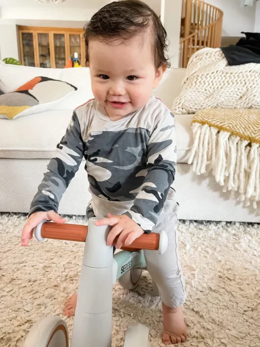 River-Camo Baby Set | Putty
