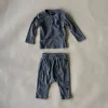 River-Splatter Baby Set | Walnut