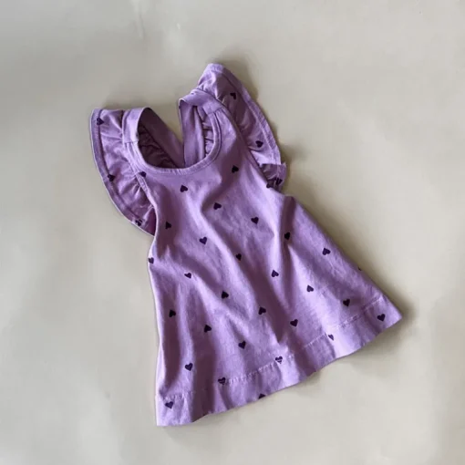 Roni-Heart Baby Dress
