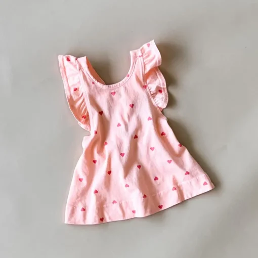 Roni-Heart Baby Dress
