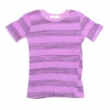 RUSS MARBLE STRIPE TEE | GRAPE NEON