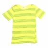 RUSS MARBLE STRIPE TEE | YELLOW NEON