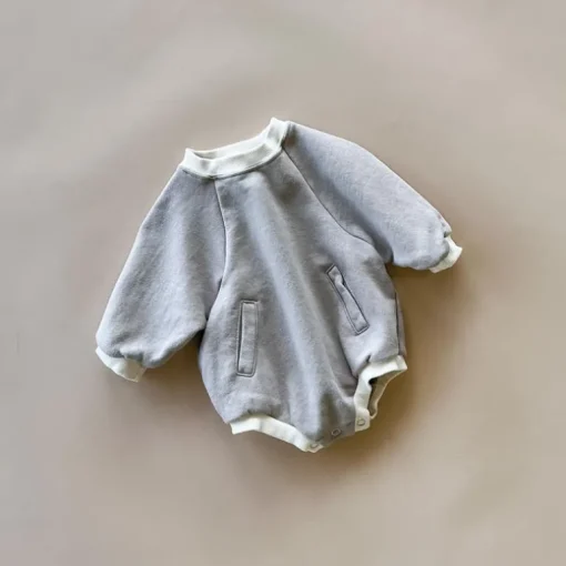 Sam Baby Bubble Romper | Mocha