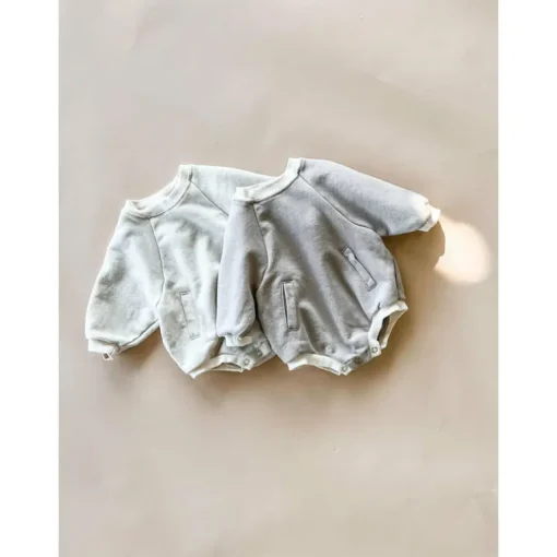 Sam Baby Bubble Romper | Mocha
