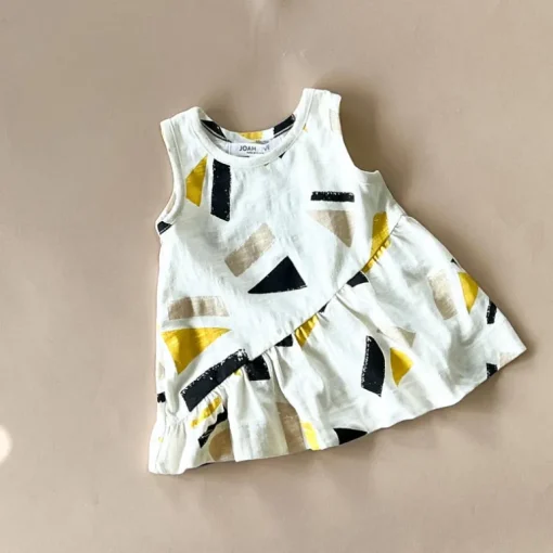 Sana-Shapes print Dress