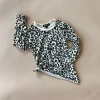 Selena Top | Creme Cheetah