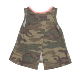 Shauna Top | Camo | Olive