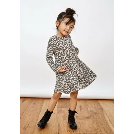 Sisley-Leopard Dress