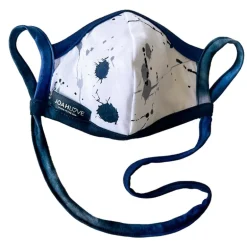 Splatter w/ Pocket Infinity | Blue Tie Dye