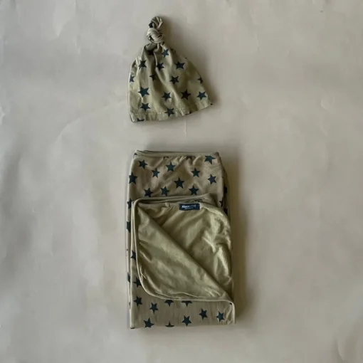 Star Hat+Swaddle Blanket set | Ocra