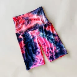 TD Biker Shorts | Adult | Raspberry
