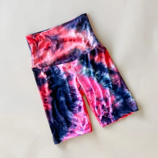 TD Biker Shorts | Adult | Raspberry