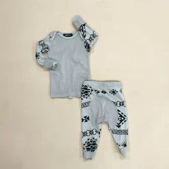Tevin-Native Baby Set | Cobblestone