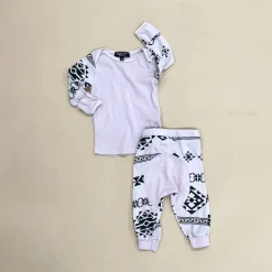 Tevin-Native Baby Set | Lavender