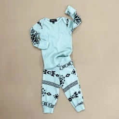 Tevin-Native Baby Set | Mint