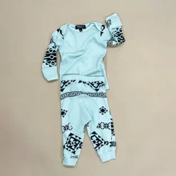 Tevin-Native Baby Set | Mint