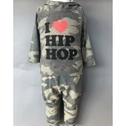 Tyler-Hip Hop Baby set | Olive Camo