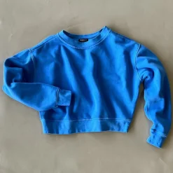 Vintage Cropped Sweatshirt | Sea Blue | Women & Youth 10+