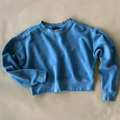 Vintage Cropped Sweatshirt | Denim | Women & Youth 10+