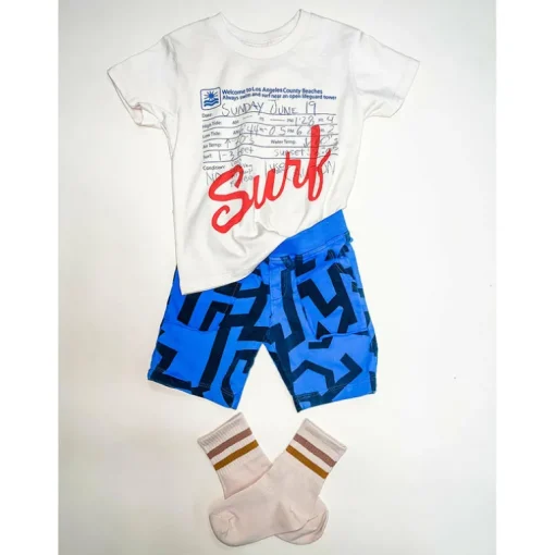 Vlad Geo print Boys Shorts