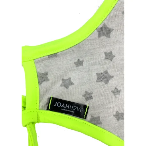 White Mini Star | Lime