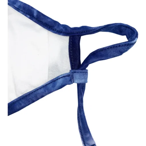 White w/ Pocket | Navy Tie Dye