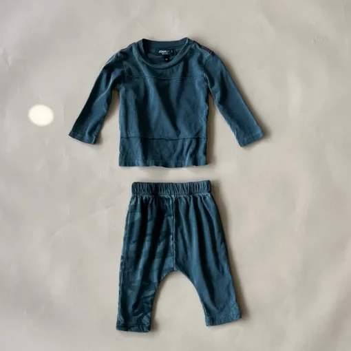 Wilen-Camo Baby Set | Black