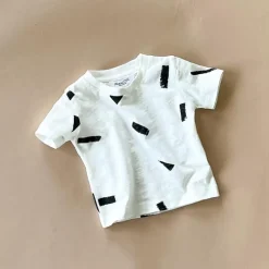 Ziggy-Party Tee | White w/ Black
