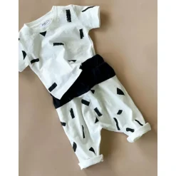 Ziggy-Party Tee | White w/ Black
